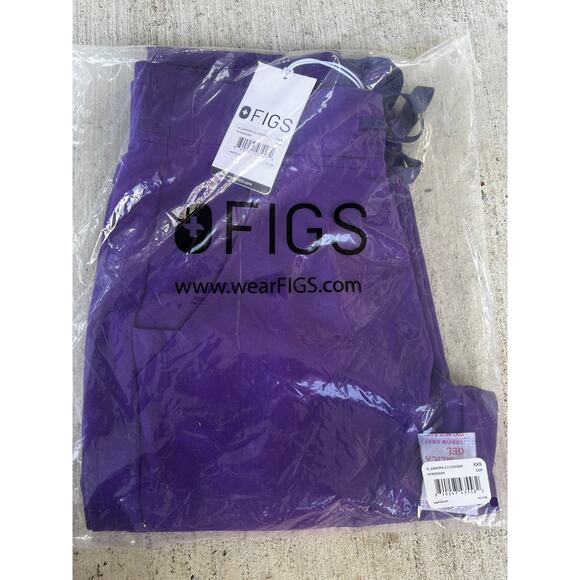 10.NWT FIGS PURPLE W_Zamora 2.0 Jogger . Size XXS - Picture 1 of 2